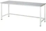 Rau Werktisch Stahlblechbelag-Platte BxTxH 2000x800x825 mm