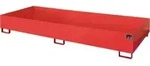 Bauer S&uuml;dlohn Regalwanne RW 3300-2, lackiert, Feuerrot