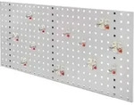 Kappes Lochplatten RasterPlan/ABAX Einsteigerset 2 RAL 7035 mit Ausstattung