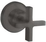 hansgrohe Fertigmontageset Axor Citterio UP-Absperrvtl., m Kreuz, brush. bla vc