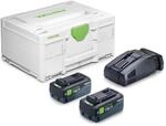Festool Energie-Set SYS 18V 2xTBX8/SCA16