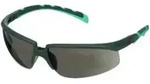 Schutzbrille S2002SGAF-BGR-EU EN 166 EN172 B&uuml;gel grau/t&uuml;rkis,Scheibe grau