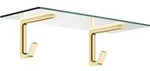 hansgrohe Ablage Axor universal 600mm, f&uuml;r Badetuch, brushed gold optic