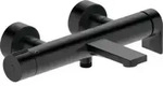Duravit Wannen-Einhebelmischer Tulum AP, m Umstellvent., Wandmont., sw matt