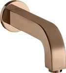 hansgrohe Wanneneinlauf Axor Citterio Ausladung 165mm, polished red gold