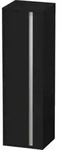 Duravit Hochschrank Ketho 40x36cm, links, Eiche schwarz, 1 T&uuml;r