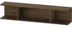 Duravit Regal Ketho.2 80x15x17cm, hor, 3 F&auml;ch., Nussb dunkel
