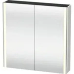 Duravit Universal-Spiegelschrank XSquare 80x80x15,5cm, Nord we s-matt, 2 T&uuml;r, LED