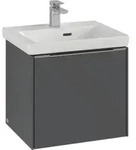 V&B Waschtischunterschrank Subway 3.0 47,3x42,9x40,8cm, m LE/Gr AL gl, so gre.