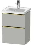 Duravit Waschtischunterschrank D-Neo 48,4x37,2x62,5cm, 1 Kast, g pol/grau ma