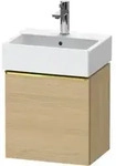 Duravit Waschtischunterschrank D-Neo 43,4x32,2x44cm, 1 T&uuml;r, An L, g pol/Ei N