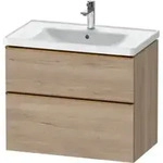 Duravit Waschtischunterschrank D-Neo 78,4x45,2cm, b geb/Ei ma, 1 Kast, 1 A