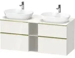 Duravit Waschtischunterschrank D-Neo 140x55cm, 2 SBK, 2 A, B bs, g pol/w hgl