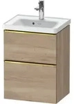 Duravit Waschtischunterschrank D-Neo 48,4x37,2x62,5cm, 1 Kast, g pol/Ei marm.