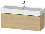 Duravit Waschtischunterschrank D-Neo 118,4x44,2cm, g pol/Ei N, 1 Ausz., wandh&auml;ngend