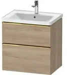 Duravit Waschtischunterschrank D-Neo 63,4x45,2cm, g pol/Ei ma, 1 Kast, 1 A