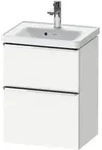 Duravit Waschtischunterschrank D-Neo 48,4x37,2x62,5cm, 1 Schubk., chr/we matt