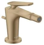 hansgrohe Bidet-Einhebelmischer Axor Citterio C o S, b b, Ausl. 113mm, Zugst.
