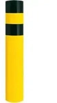 Moravia Rammschutz-Poller XXL Stahl schwarz/gelb 273 x 1600 mm