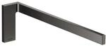 hansgrohe HTH Axor Uni. Rectangular 380mm, feststehd., polished black chrome
