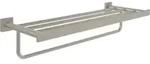 V&B Handtuchablage Elements Striking 595mm, brushed nickel black