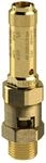 Riegler Sicherheitsventil, Messing, G 1, Ansprechdruck 7,5 bar (229.03-7,5)