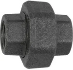 Riegler Verschraubung 330, flachdichtend, Rp 3, Rp 3, Temperg. schw.