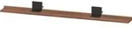 Duravit Spiegel-Ablage Sivida 133x65x3,6mm, Nussb Nat, mont., sw