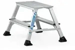 Zarges XLstep P - Podest breit 2 x 2 Stufen