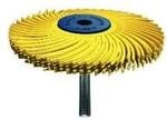TYROLIT RadialschleifSchaftb&uuml;rste, Durchmesser 51x6,4mm A220 rotbraun Typ TC,