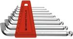 PB Swiss Tools Sechskant-Winkelschraubendreher-Satz, mit Kugelkopf und kurzem
