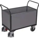 Cordes Vierwandwagen Holz RAL 7016