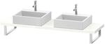 Duravit Konsole DuraStyle 80-200x48cm, 2 A., St&auml;r 4.5cm, we. hgl (DS101C02222)