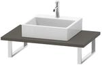 Duravit Konsole L-Cube 80-200x55cm, 1 AS, St&auml; 3cm, f Gr s-matt (LC106C09090)