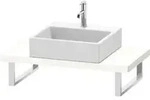 Duravit Konsole Compact L-Cube 80-200x48cm, 1 AS, St&auml;r 4.5cm, we. hgl