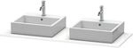 Duravit Konsole XSquare 140x55cm, f G g, m 2 Auss, Beck. beids.
