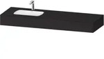 Duravit Einbauwaschtisch-M&ouml;bel-Set Qatego 160x55x17cm, m K, 1 AS, m &Uuml;, B l,...