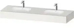 Duravit Einbauwaschtisch-M&ouml;bel-Set Qatego 160x55x17cm, m K, 2 A., B bs, m &Uuml;, w m