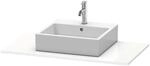 Duravit Konsole XSquare 100x55cm, Leinen, mit 1 Ausschnitt (XS060E07575)