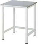 Rau Werktisch Stahlblechbelag-Platte BxTxH 750x800x825 mm
