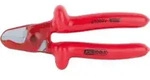 KS Tools CLASSIC 1000V Einhand-Kabelschneider, 165 mm Arbeitskopf beschichtet