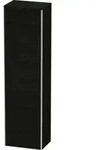 Duravit Hochschrank XSquare 50x35,6x177,6cm, T. re, Eiche schwarz