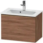 Duravit Waschtischunterschrank D-Neo Compact 61x37,2, b geb/Nussb Nat, 1 Ausz.,