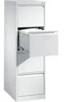C+P H&auml;ngeregistraturschrank f&uuml;r H&auml;ngehefter DIN A4, 4 Schubladen, einbahnig...
