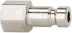 Riegler Nippel f&uuml;r Kupplungen NW 2,7, Edelstahl 1.4404, M5 IG, SW 7
