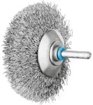 PFERD TOOLS INOX-TOTAL Kegelb&uuml;rste ungezopft KBUIT &Oslash;80x10mm Schaft-&Oslash;6 mm