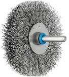 PFERD TOOLS INOX-TOTAL Rundb&uuml;rste ungezopft RBUIT &Oslash;70x15 mm Schaft-&Oslash;6 mm