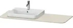 Duravit Waschtisch-Konsole Happy D.2 Plus 130x55cm, m 1 AS, Beck. li, Tau matt
