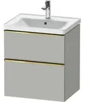 Duravit Waschtischunterschrank D-Neo 58,4x45,2x62,5cm, 1 Kast, g pol/grau ma