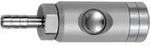 Riegler Druckknopf-Sicherheitskupplung NW 5,5, drehbar, Alu, T&uuml;lle LW 13